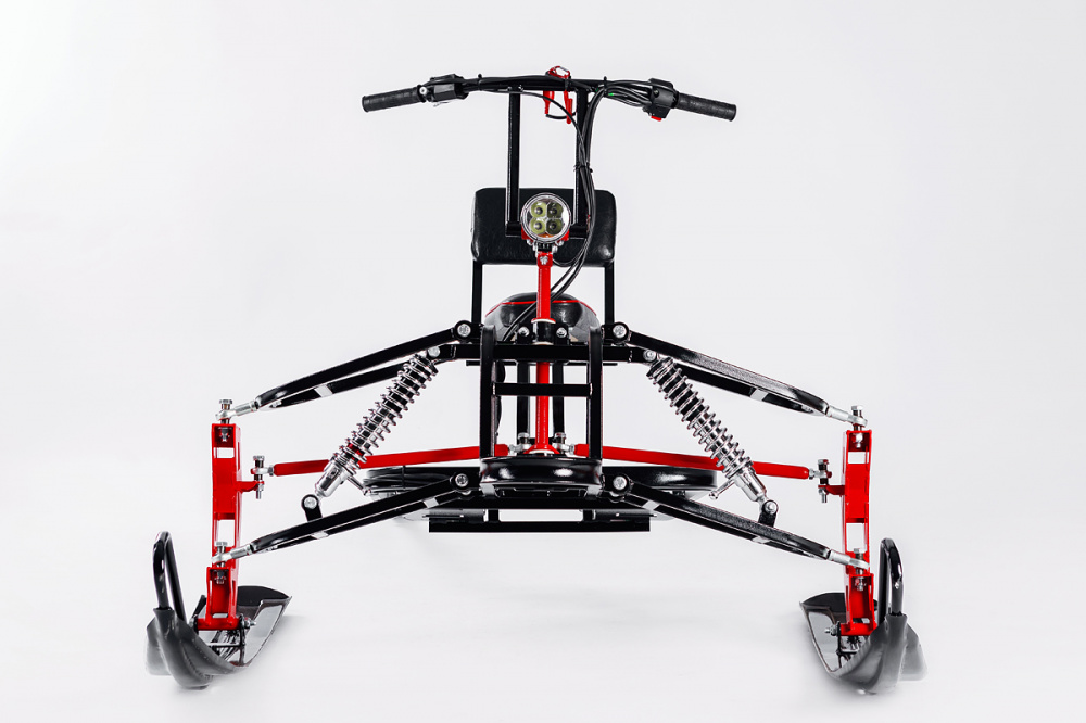 Лыжный модуль IKUDZO с подогревом ручек пластиковые лыжи в Благовещенске