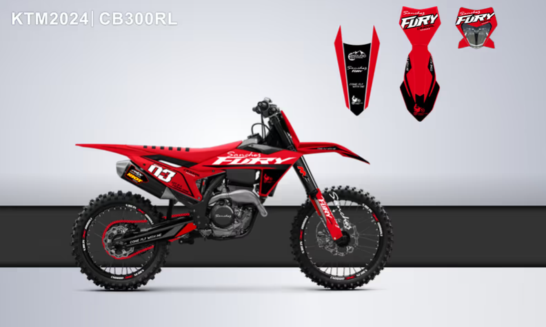 Кроссовый мотоцикл Sanchez Fury CB300RL в Благовещенске