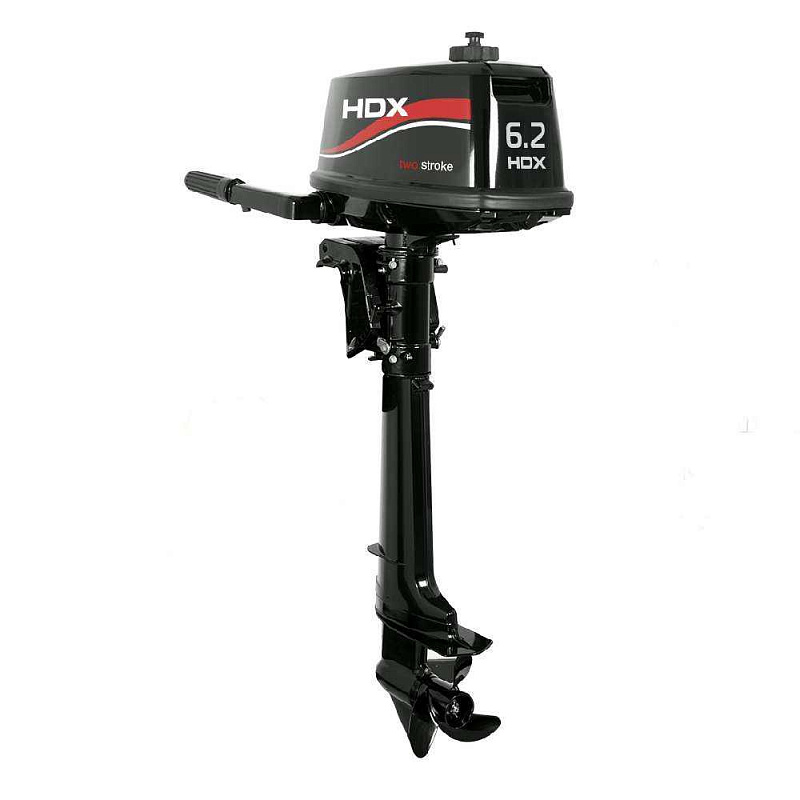 Лодочный мотор 2-х тактный HDX R series T 6,2 BMS (с топливным баком 12л) в Благовещенске