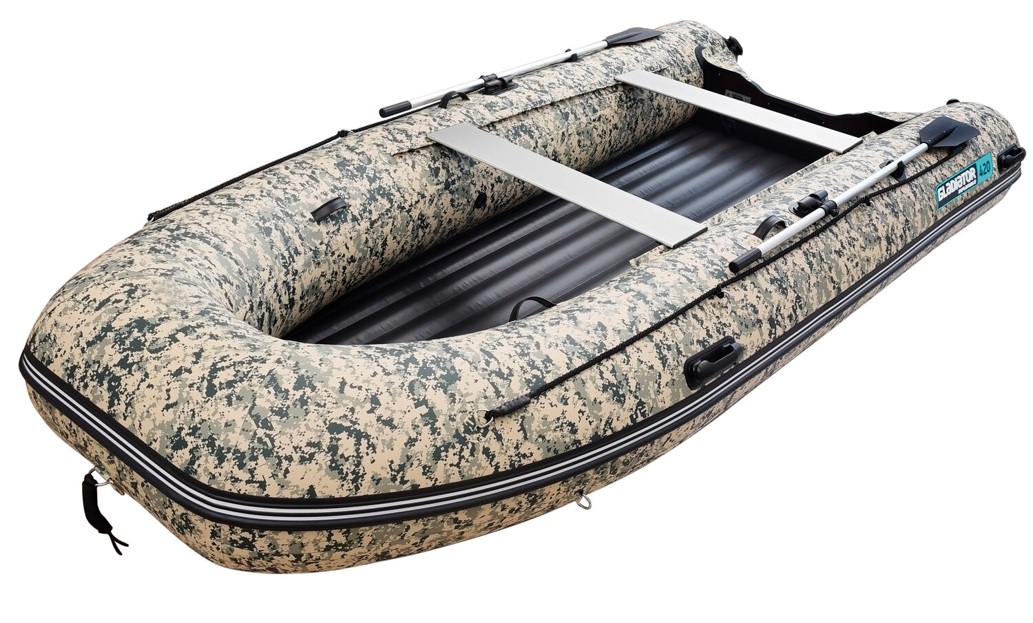 НАДУВНАЯ ЛОДКА GLADIATOR E420PRO в Благовещенске