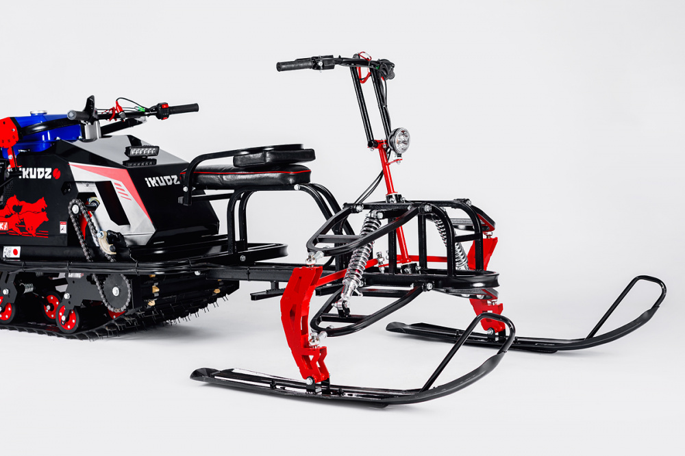 Лыжный модуль IKUDZO TERRAIN с подогревом ручек металлические лыжи в Благовещенске