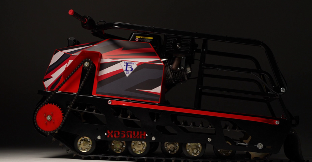 Мотобуксировщик Бурлак ХОЗЯИН-2 в Благовещенске