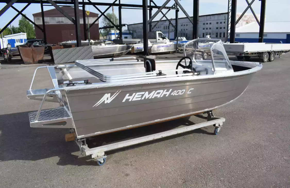 Алюминиевая лодка Неман-400 С в Благовещенске