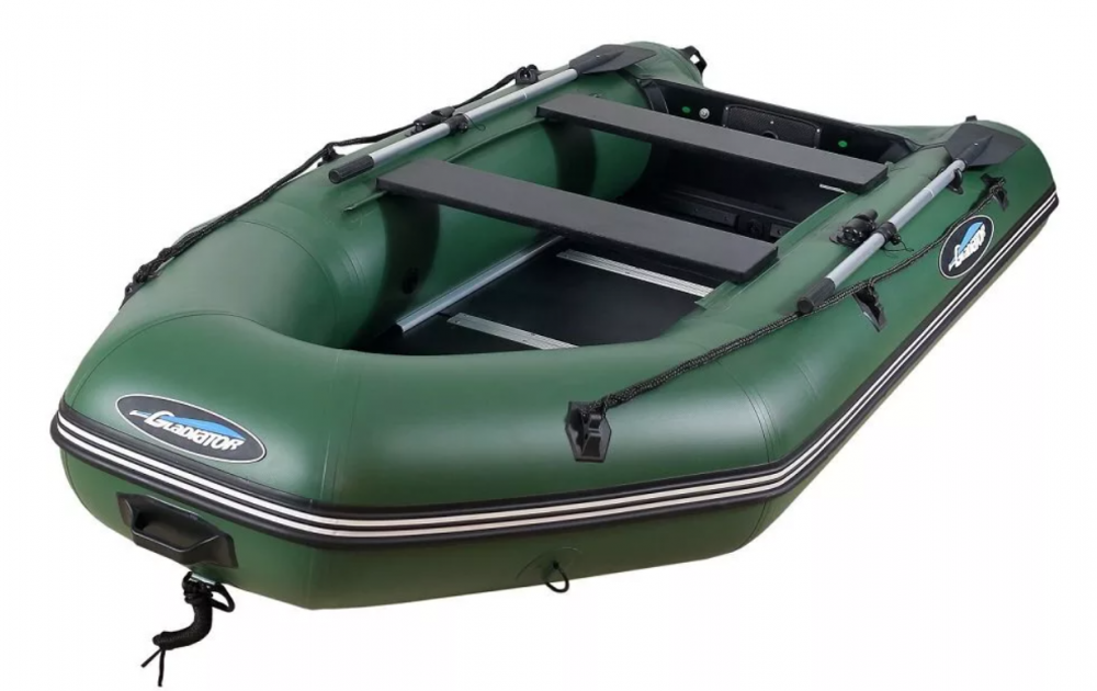 МОТОРНО-ГРЕБНАЯ ЛОДКА ПВХ GLADIATOR A 320 ТК С ФАНЕРНЫМ ПОЛОМ в Благовещенске