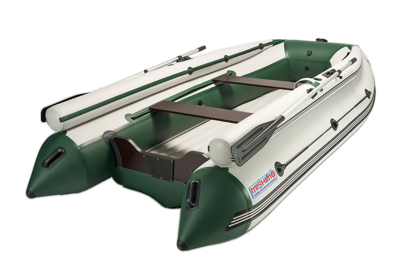 КОМПЛЕКТ ЛОДКА MISHIMO FAMILY LITE 370 + МОТОР 9,9 (15) Л.С. в Благовещенске