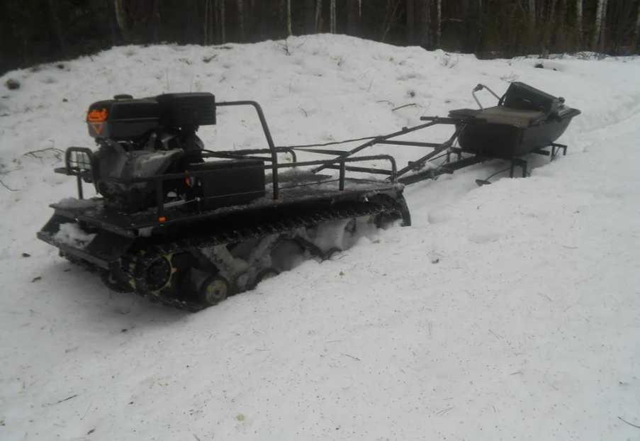 Мотобуксировщик AhtaR L 9 в Благовещенске