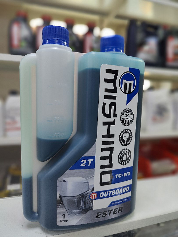 Масло MISHIMO 2T OUTBOARD (ESTER) полусинтетика 1 л в Благовещенске