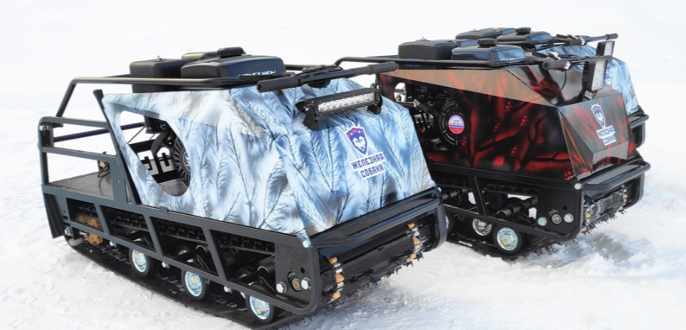 Мотобуксировщик Irondog (Железная собака) M500 15 Камуфляж Охотник в Благовещенске