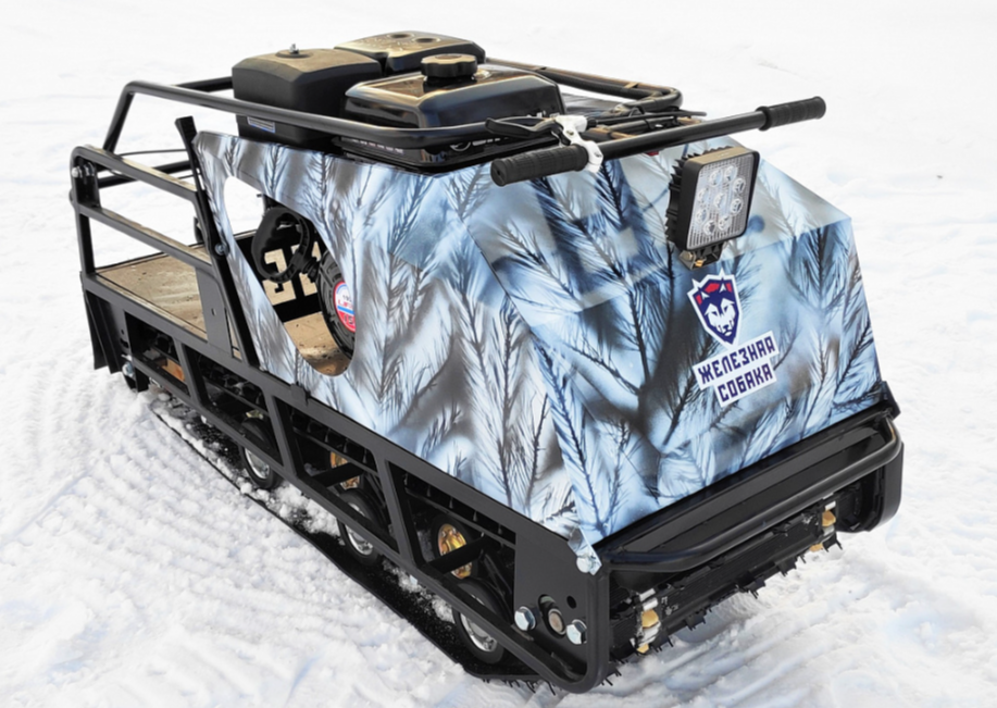 Мотобуксировщик Irondog (Железная собака) M500 15 Камуфляж Охотник в Благовещенске