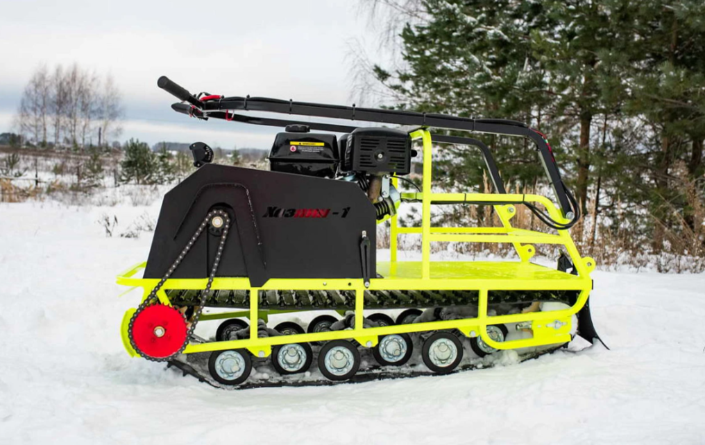 Мотобуксировщик Бурлак ХОЗЯИН-1 (капот металл) в Благовещенске