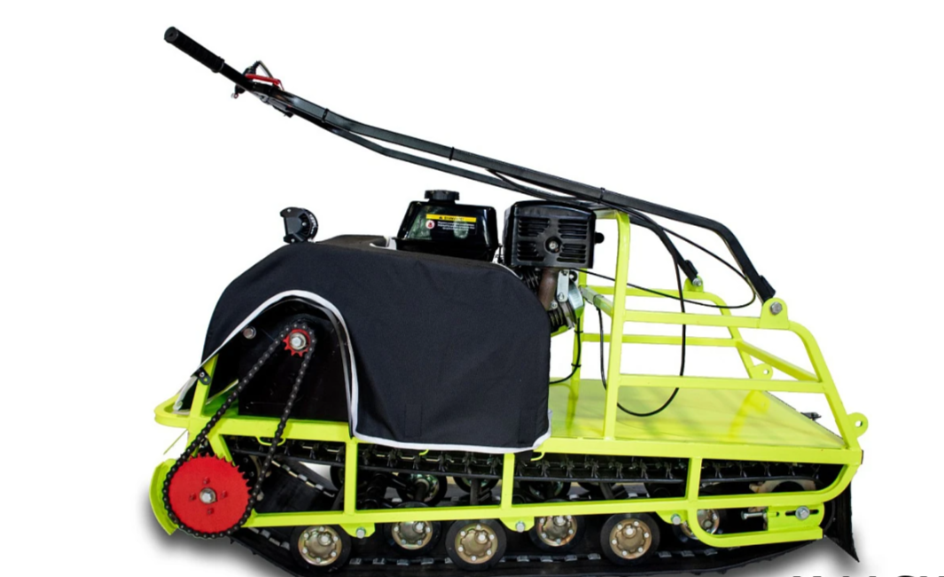 Мотобуксировщик Бурлак ХОЗЯИН-1 (капот ткань) в Благовещенске