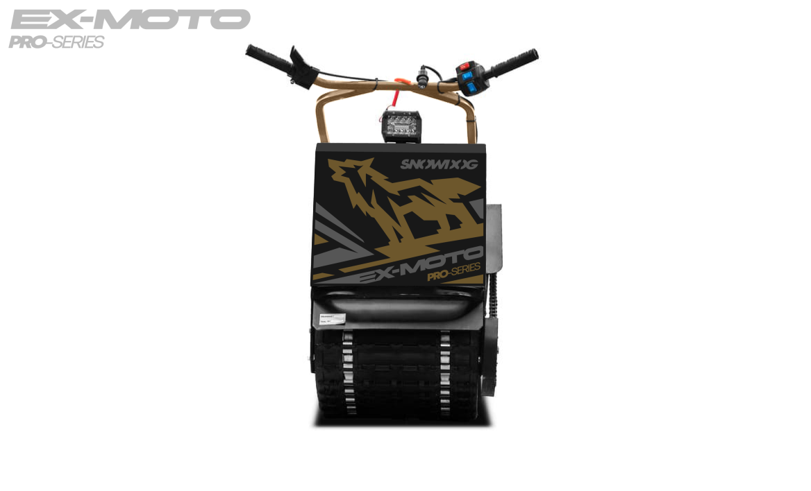 Мотобуксировщик EX-MOTO SNOWDOG S380 8л.с. в Благовещенске