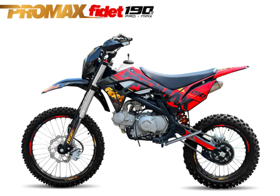 Мотоцикл (питбайк) PROMAX FIDET (ФАЙДЕТ) 190E MAX PRO LUX 19/16 в Благовещенске