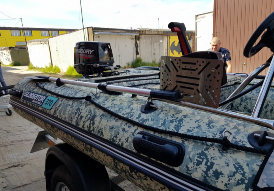 НАДУВНАЯ ЛОДКА GLADIATOR C370AL в Благовещенске