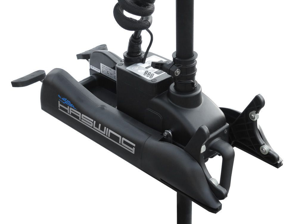 Лодочный электромотор якорь Haswing Cayman B, GPS, 12V, 55Lbs, нога 137 мм в Благовещенске