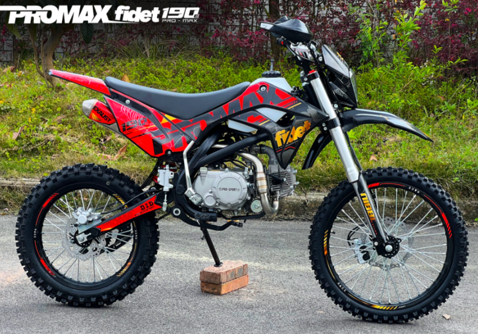 Мотоцикл (питбайк) PROMAX FIDET (ФАЙДЕТ) 190E MAX PRO LUX 19/16 в Благовещенске