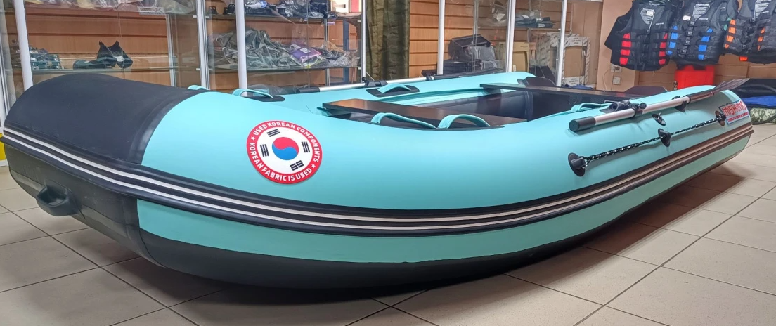 КОМПЛЕКТ ЛОДКА MISHIMO LITE 335 + МОТОР 9,8 Л.С. в Благовещенске