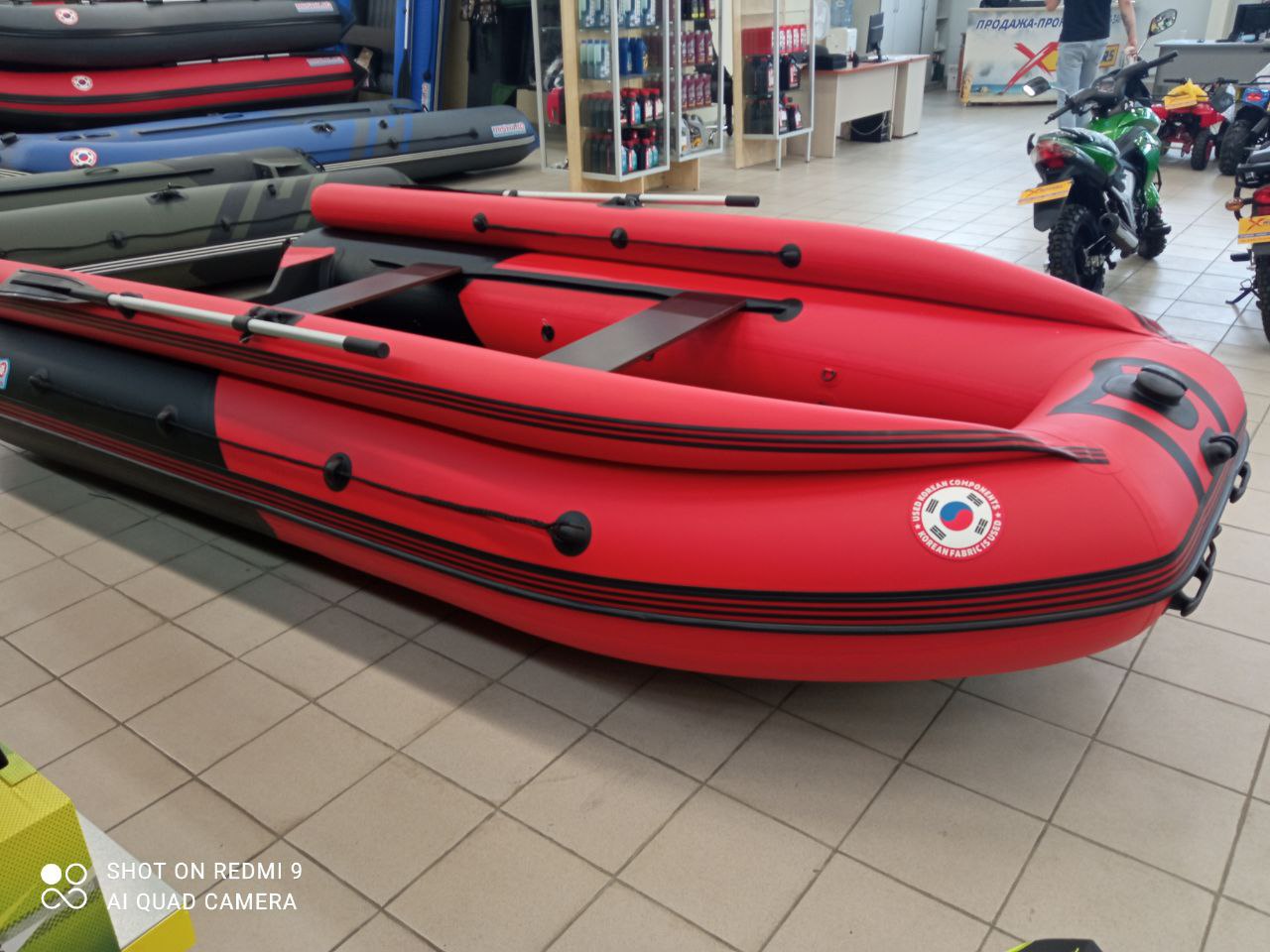 Лодка MISHIMO RIVER FJET PRO 400 под водомет в Благовещенске