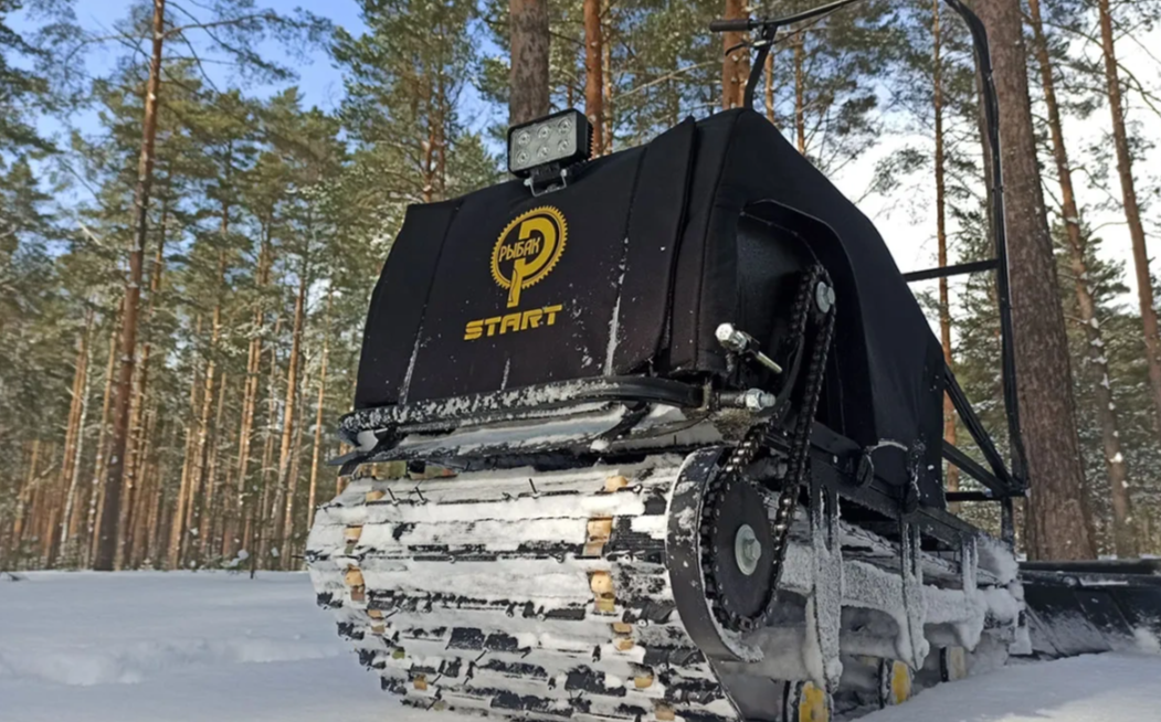 Мотобуксировщик РЫБАК СТАРТ Lifan 15 л.с (тканный капот) в Благовещенске