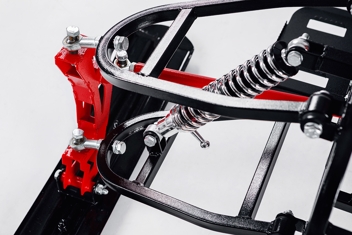 Лыжный модуль IKUDZO с подогревом ручек пластиковые лыжи в Благовещенске