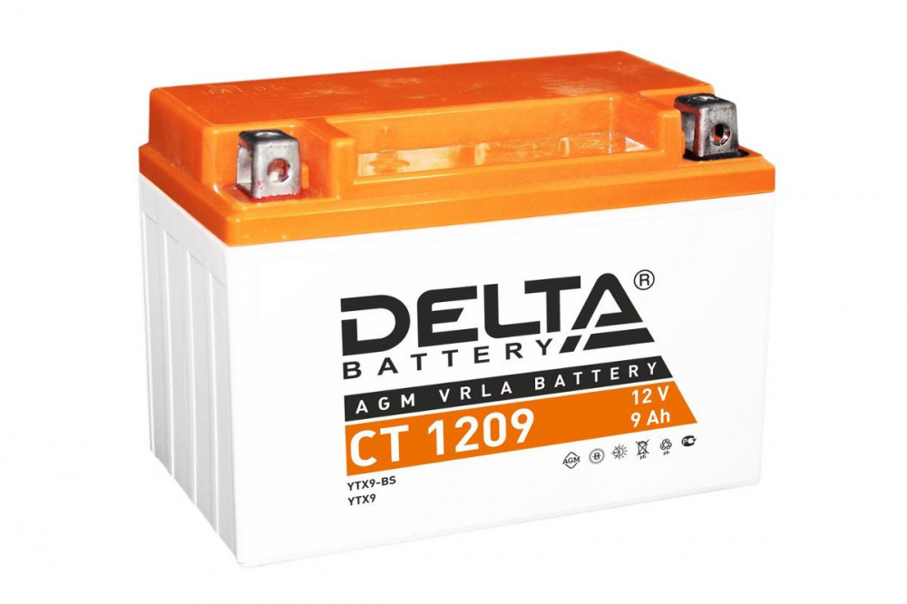 Аккумулятор Delta CT 1209 (12V / 9Ah) в Благовещенске