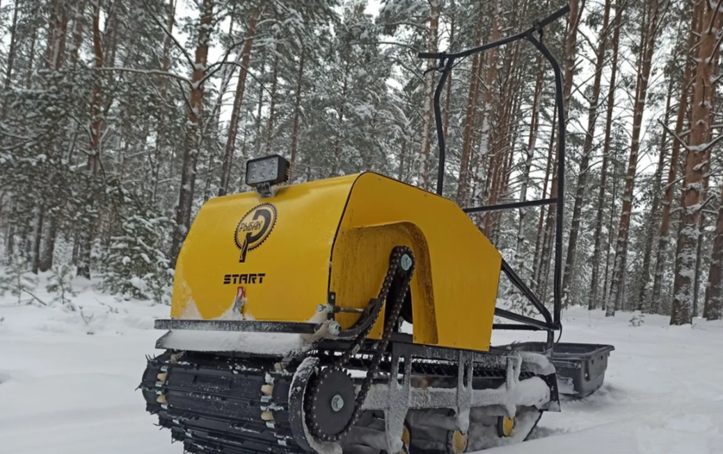 Мотобуксировщик РЫБАК СТАРТ Lifan 15 л.с. (металлический капот) в Благовещенске