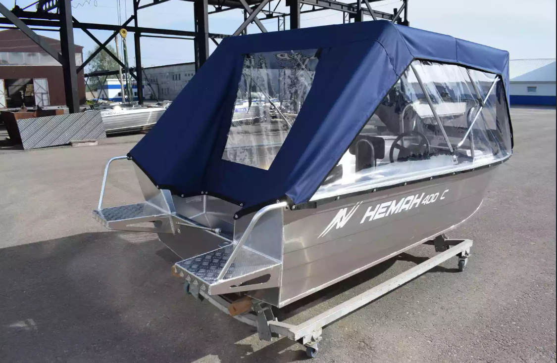 Алюминиевая лодка Неман-400 С в Благовещенске