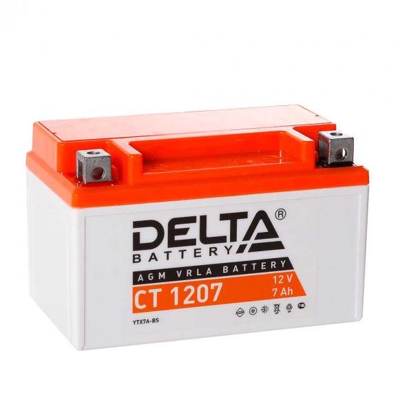 Аккумулятор Delta CT 1207 (12V / 7Ah) в Благовещенске