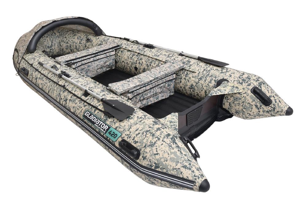 НАДУВНАЯ ЛОДКА GLADIATOR E350PRO в Благовещенске