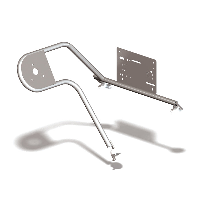 Стойка рулевая с креплением на баллон надувной лодки 25мм в Благовещенске