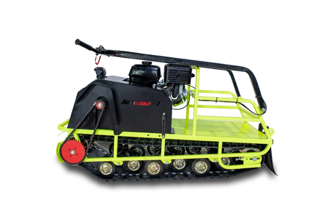 Мотобуксировщик Бурлак ХОЗЯИН-1 (капот металл) в Благовещенске