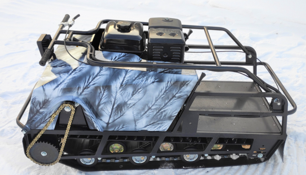 Мотобуксировщик Irondog (Железная собака) M500 15 Камуфляж Охотник в Благовещенске