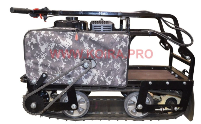 Мини мотобуксировщик КОЙРА "Вжик" (107 см) 7 л/с с ручным стартером в Благовещенске