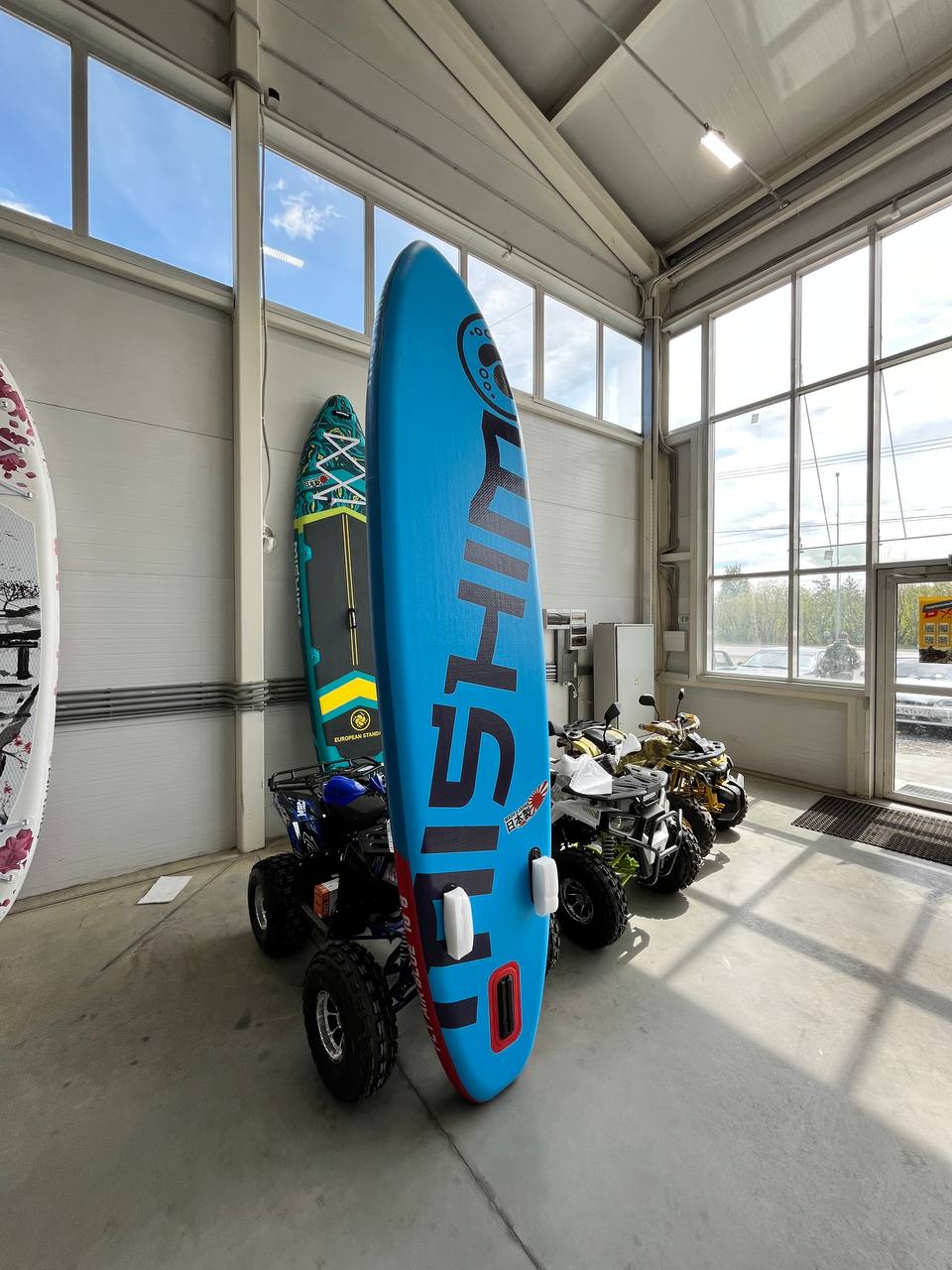 SUP (САП) Доска MISHIMO FLY AIR BLUE 10,8’ (330см) в Благовещенске