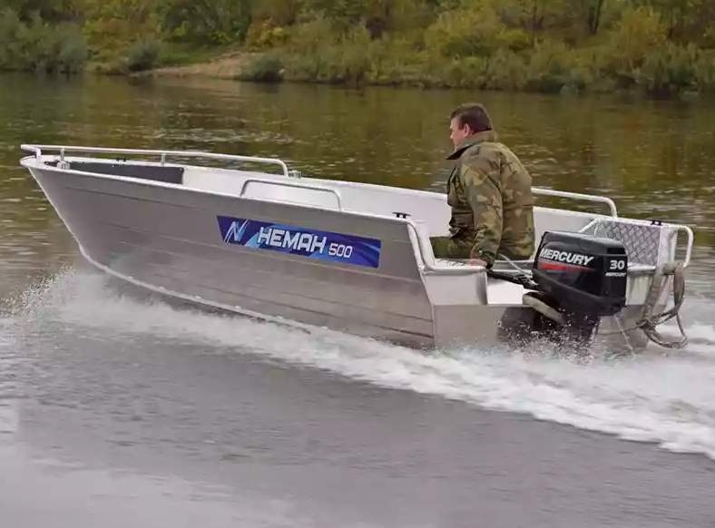 Алюминиевая лодка Неман-500 P в Благовещенске