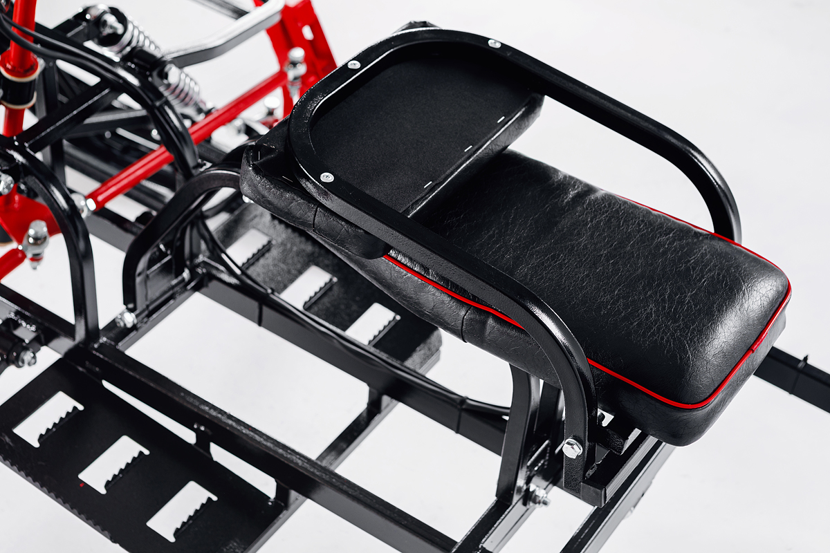 Лыжный модуль IKUDZO с подогревом ручек пластиковые лыжи в Благовещенске