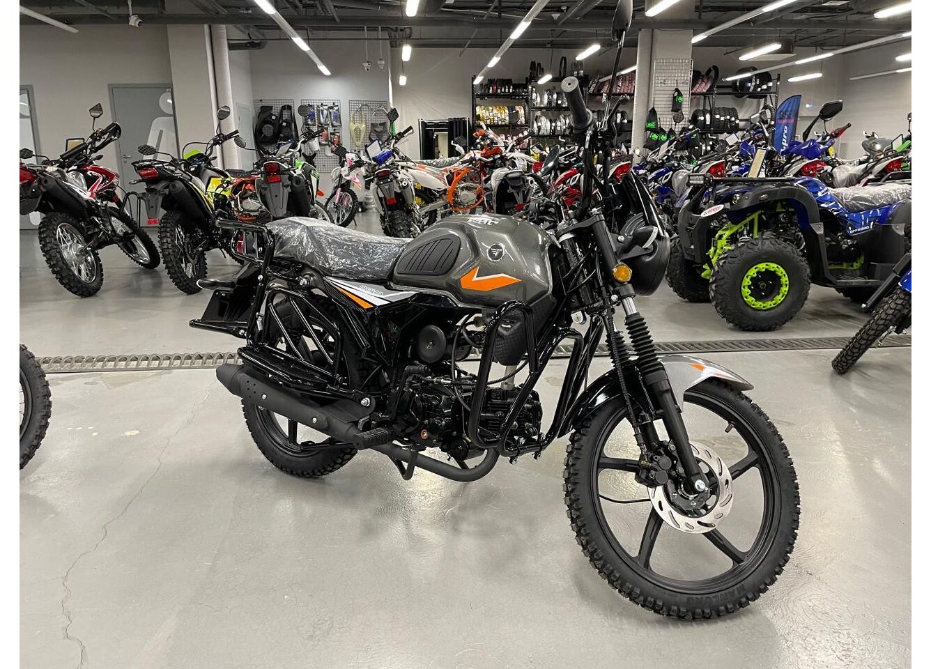 Мопед VMC NOVA 49сс (125сс) Led Full, дисковый тормоз, RKB RATO с баланс. валом, сигнализация в Благовещенске