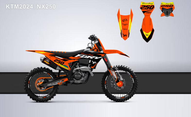 Кроссовый мотоцикл Sanchez Fury NX250 в Благовещенске