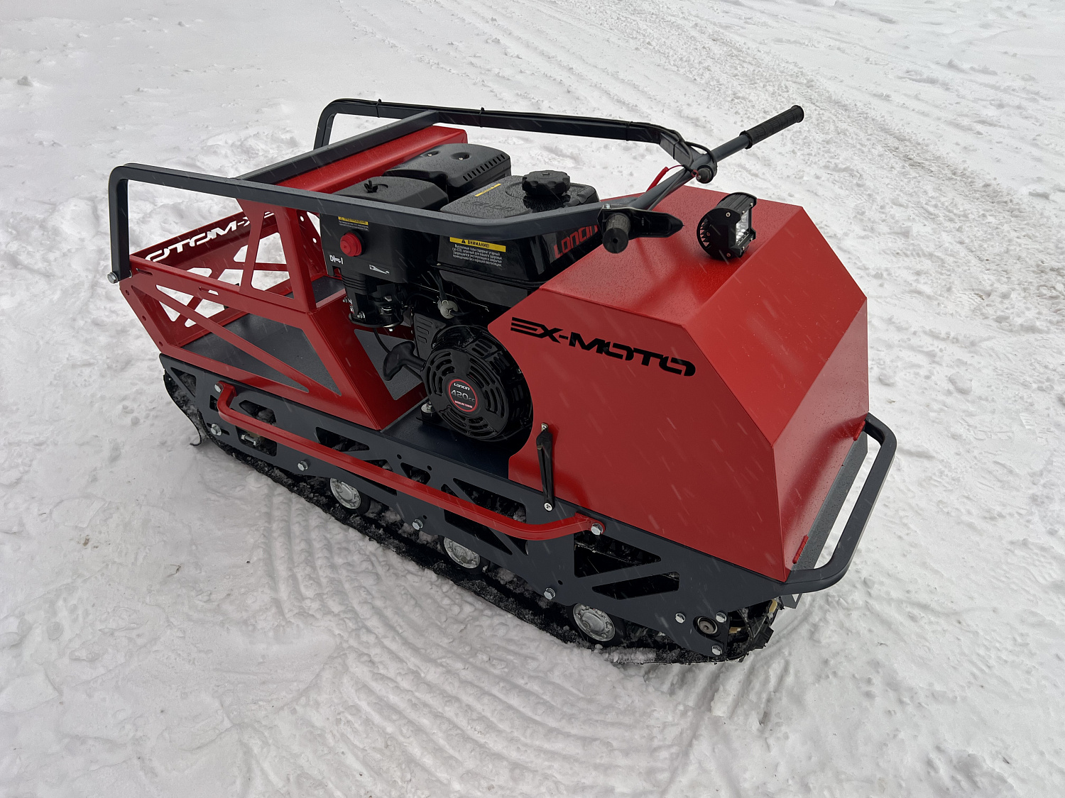 Мотобуксировщик EX-MOTO SNOWDOG S500 15л.с в Благовещенске