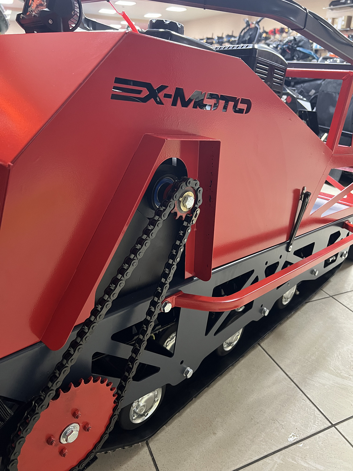 Мотобуксировщик EX-MOTO SNOWDOG S500 15л.с в Благовещенске