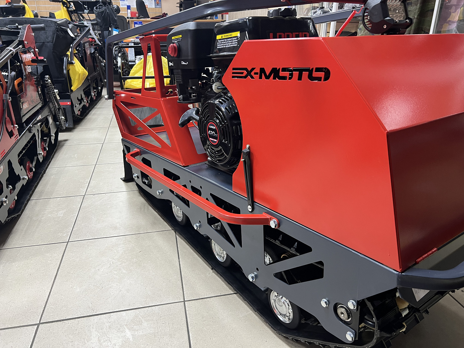 Мотобуксировщик EX-MOTO SNOWDOG S500 15л.с в Благовещенске