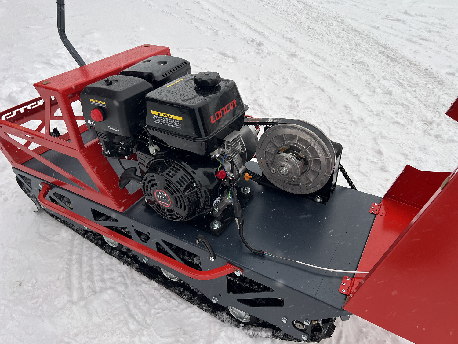 Мотобуксировщик EX-MOTO SNOWDOG S500 15л.с в Благовещенске