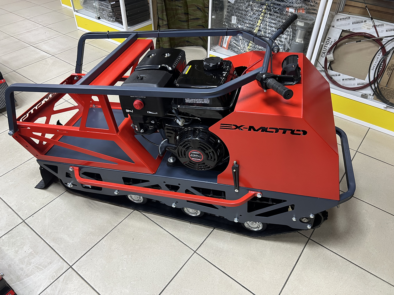 Мотобуксировщик EX-MOTO SNOWDOG S500 15л.с в Благовещенске