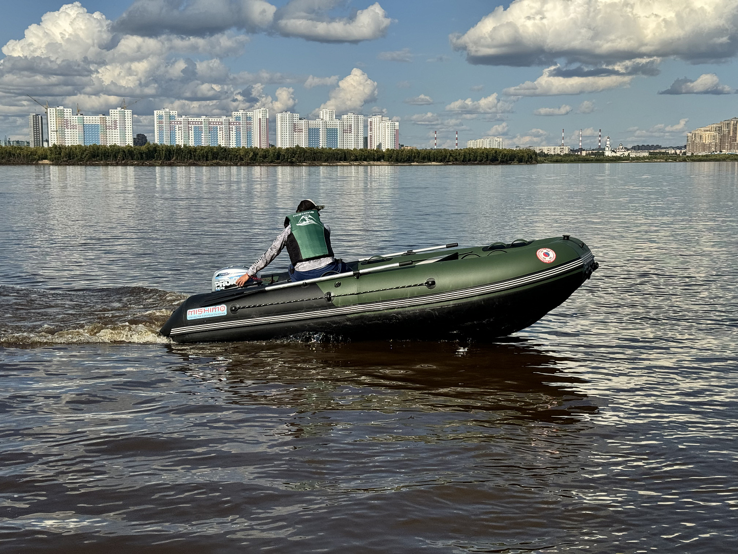 Лодка MISHIMO BIG FLOOR 440 в Благовещенске