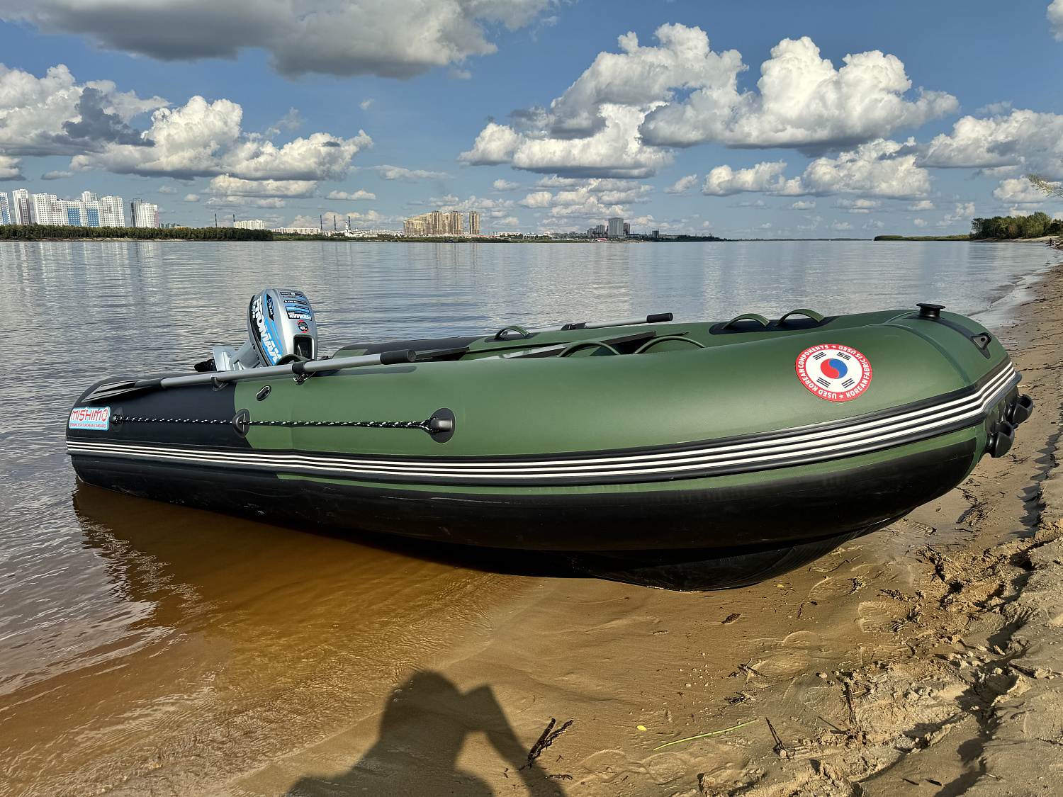 Лодка MISHIMO BIG FLOOR 380 в Благовещенске