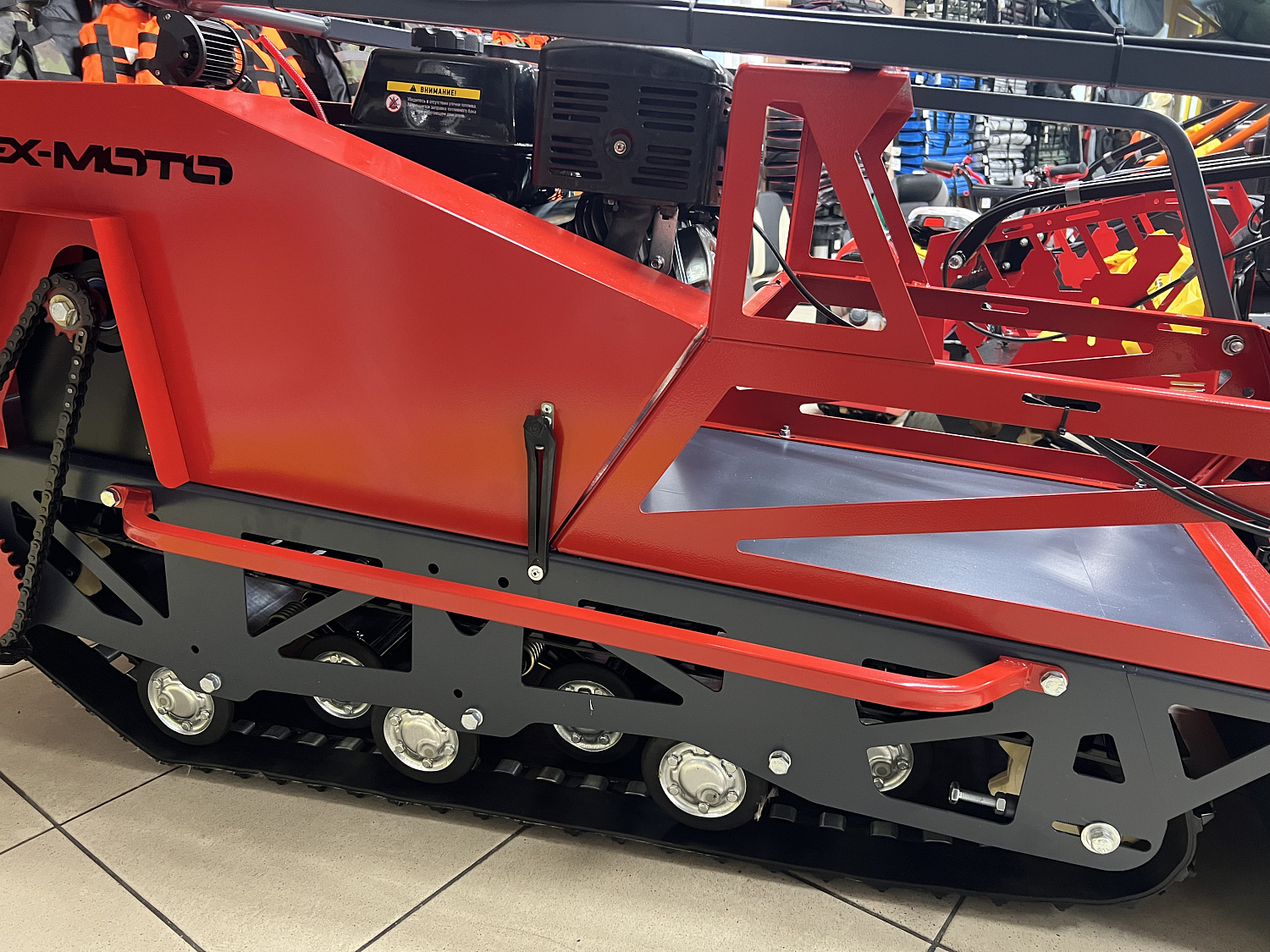 Мотобуксировщик EX-MOTO SNOWDOG S500 15л.с в Благовещенске