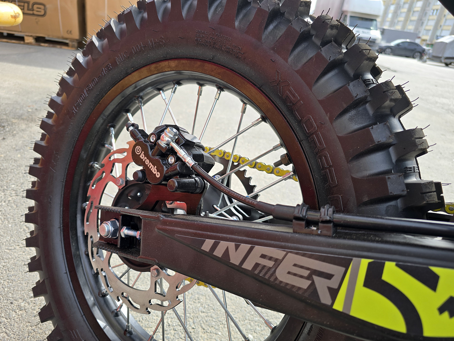 Кроссовый мотоцикл PROMAX INFERNO 380 (4 valves, 5 gears) в Благовещенске