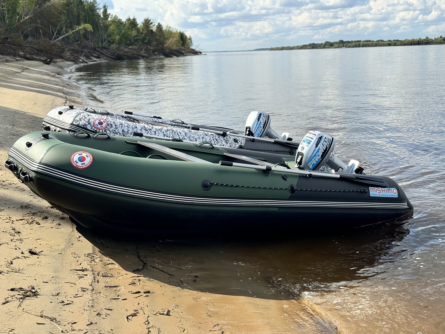 Лодка MISHIMO BIG FLOOR 440 в Благовещенске