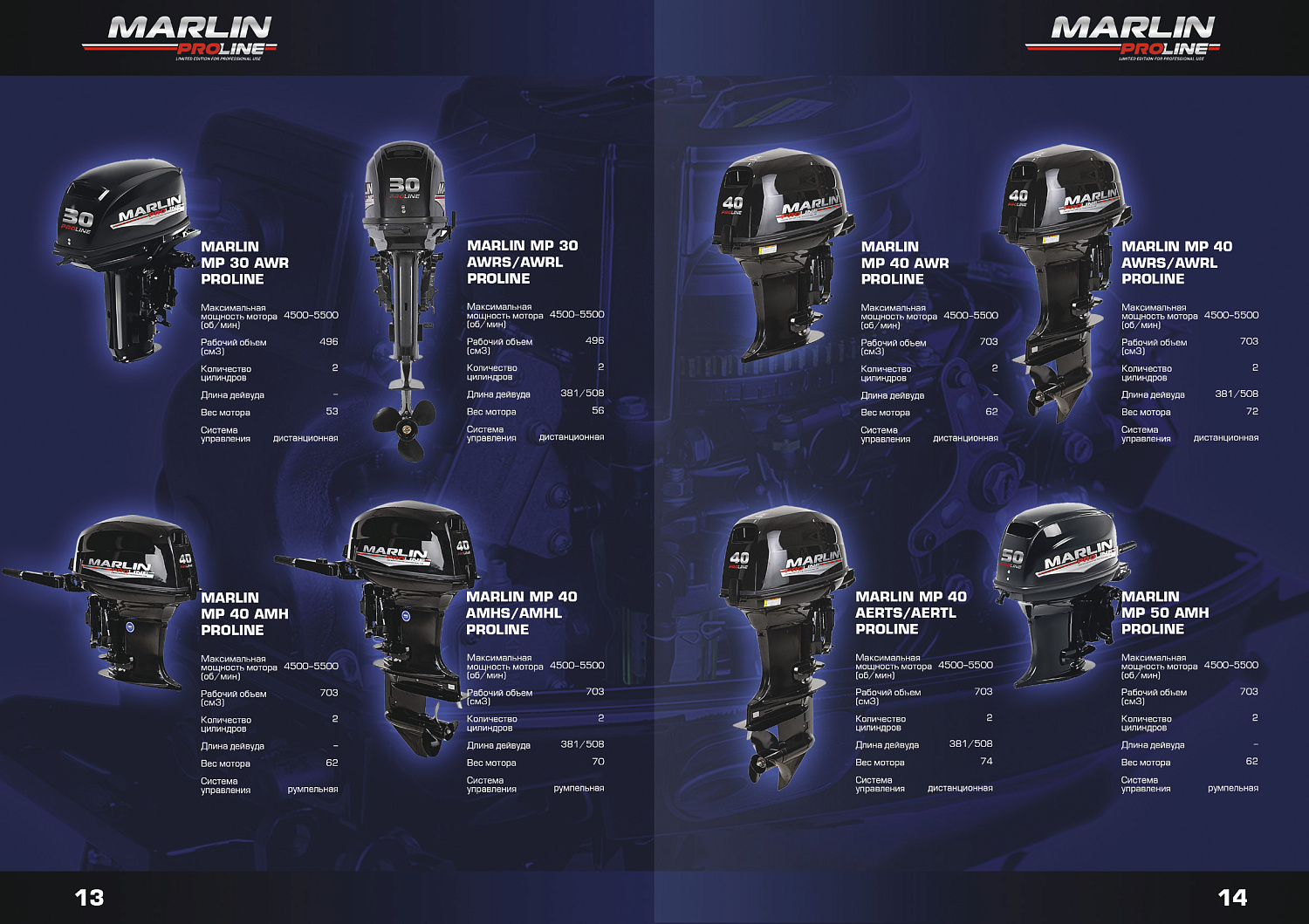 Лодочный мотор MARLIN PROLINE MP 30 AWR в Благовещенске