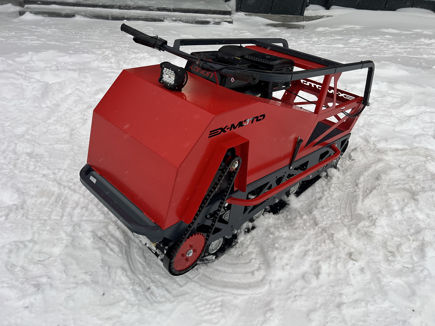 Мотобуксировщик EX-MOTO SNOWDOG S500 15л.с в Благовещенске